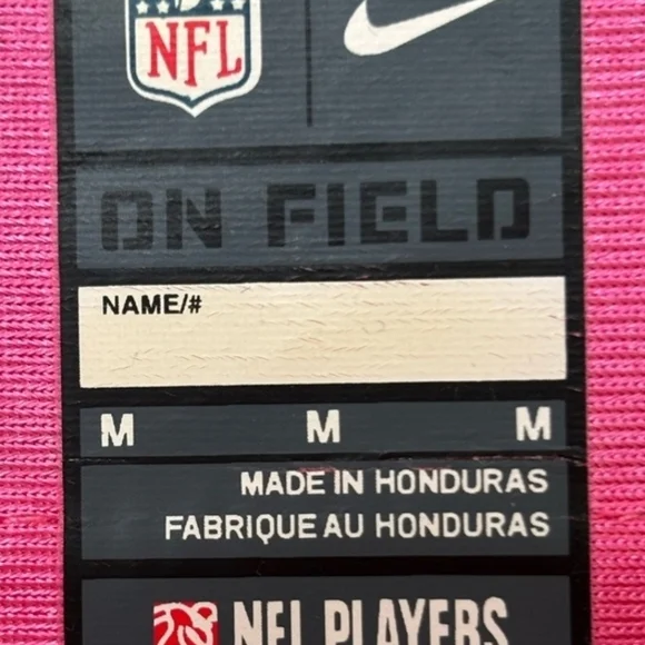 NFL Pink Women's Jersey - Picture 2 of 3